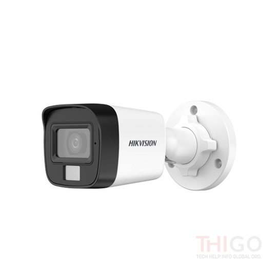 Hikvision DS-2CE16D0T-LPFS 2MP Smart Hybrid Light Audio Fixed Mini Bullet Camera
